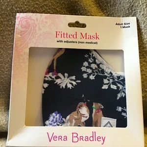 Vera Bradley new in box fitted mask with adjusters in Merry Mischief